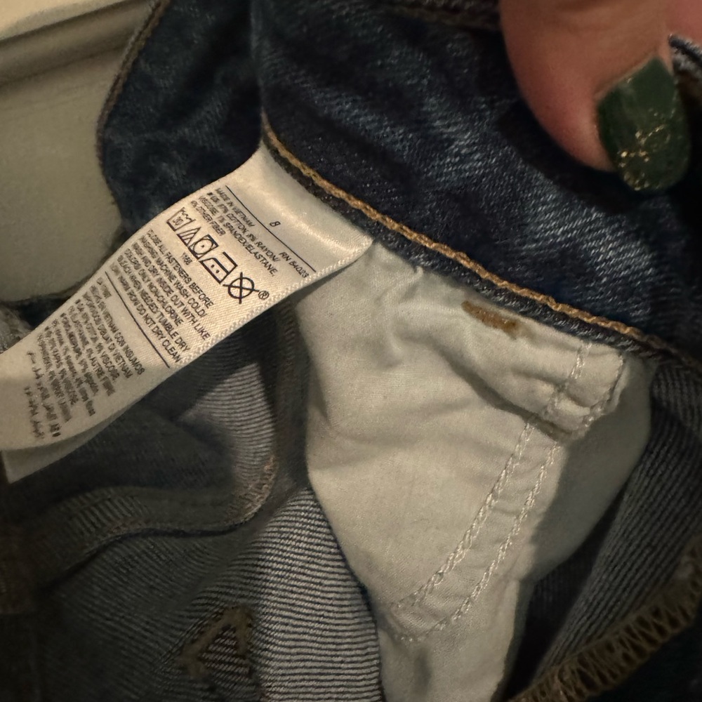 Old Navy Rockstar Super Skinny Ripped Jeans